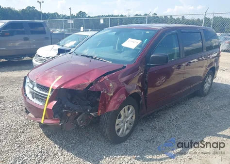 2018 Dodge Grand Caravan Se from USA, damaged, VIN 2C4RDGBGXJR304474